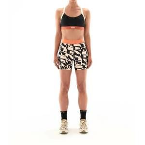 NEW P.E. NATION rockland bike short in abstract print